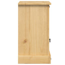 vidaXL Corona tömör fenyőfa éjjeliszekrény 45x35x64 cm