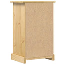 vidaXL Corona tömör fenyőfa éjjeliszekrény 53x39x84cm