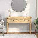 vidaXL Corona tömör fenyőfa konzolasztal 115 x 46 x 73 cm