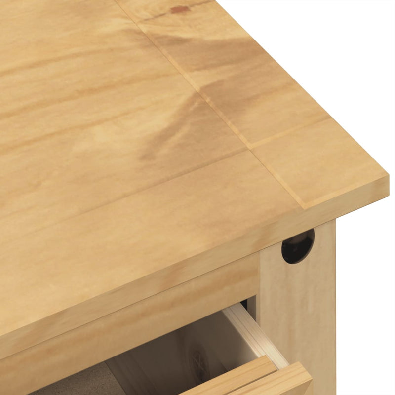 vidaXL Corona tömör fenyőfa komód 80 x 43 x 114 cm