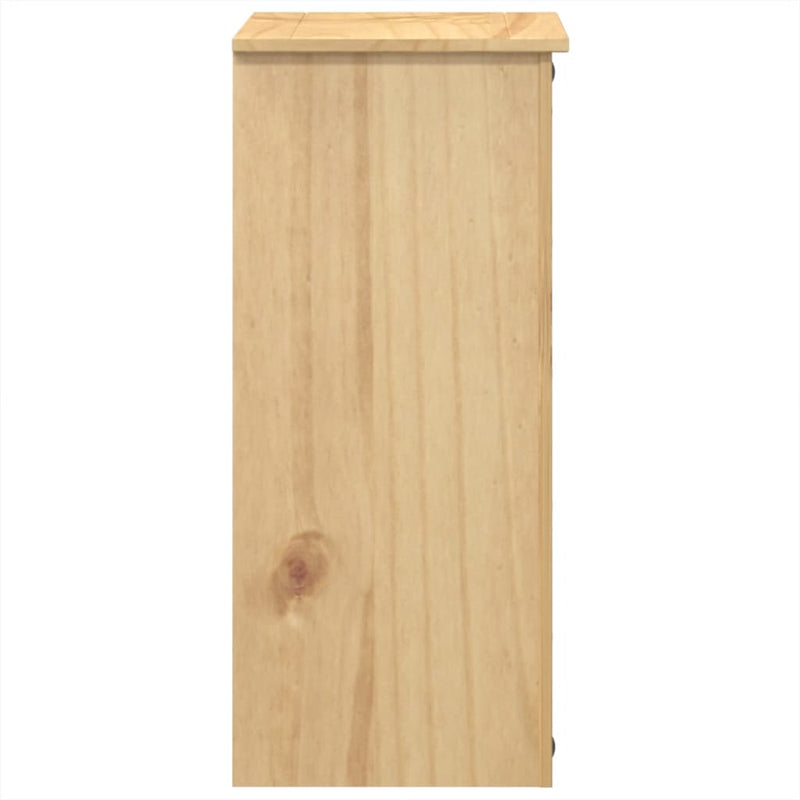 vidaXL Corona tömör fenyőfa komód 80x40x89 cm