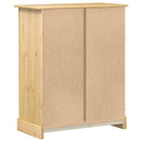vidaXL Corona tömör fenyőfa komód 92x48x114 cm