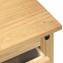 vidaXL Corona tömör fenyőfa komód 110x43x91 cm