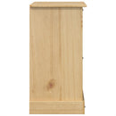vidaXL Corona tömör fenyőfa komód 112x48x91 cm