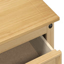 vidaXL Corona tömör fenyőfa tálalószekrény 112 x 40 x 75 cm