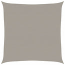 vidaXL világosszürke HDPE négyszögű napvitorla 160 g/m² 5x5 m