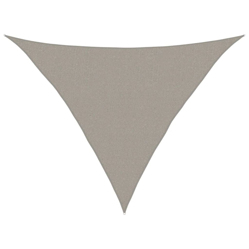 vidaXL háromszög alakú HDPE napvitorla 160 g/m² 2,5x2,5x3,5 m