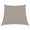 vidaXL világosszürke trapéz alakú HDPE napvitorla 160 g/m² 3/4x3 m