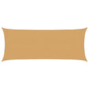 vidaXL homokszínű négyszögletű HDPE napvitorla 160 g/m² 2x4,5 m