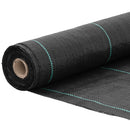 vidaXL fekete gyomfólia 0,5 x 50 m PP