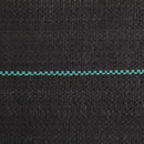 vidaXL fekete PP talajtakaró membrán 1,5x200 m