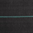 vidaXL fekete PP talajtakaró membrán 1,5x50 m