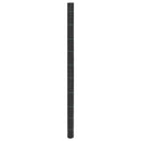 vidaXL fekete PP talajtakaró membrán 2x150 m