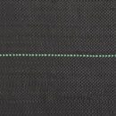 vidaXL fekete PP talajtakaró membrán 2x50 m