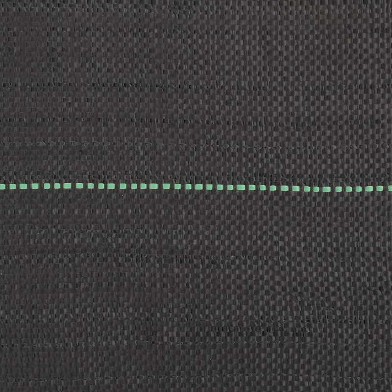 vidaXL fekete PP talajtakaró membrán 4x10 m