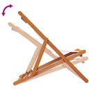 vidaXL 2 db összecsukható krémszínű szövet strandszék