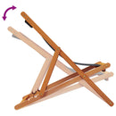 vidaXL 2 db összecsukható szürke szövet strandszék