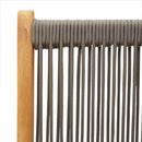 vidaXL 8 db szürke tömör akácfa dönthető kerti szék