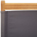 vidaXL 4 db antracitszürke szövet és tömör fa összecsukható kerti szék