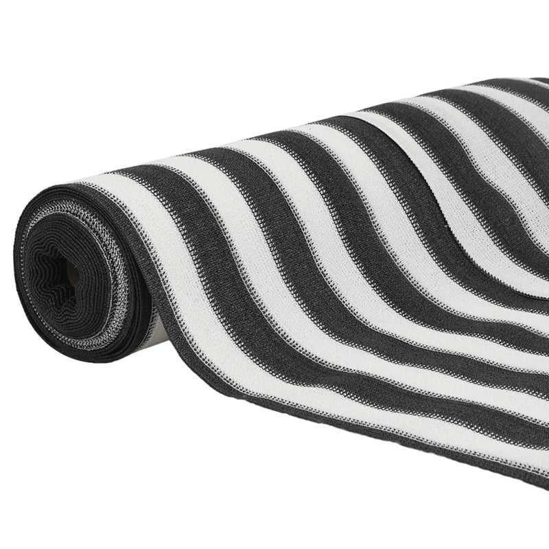 vidaXL antracitszürke és fehér HDPE belátásgátló háló 1,2x25m 150 g/m²