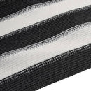 vidaXL antracitszürke és fehér HDPE belátásgátló háló 1,5x50m 195 g/m²
