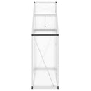 vidaXL ezüstszínű alumínium melegház alapvázzal 169 x 58 x 195 cm