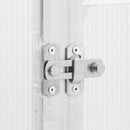 vidaXL ezüstszínű alumínium melegház alapvázzal 169 x 58 x 195 cm