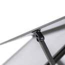 vidaXL antracitszürke alumínium melegház alapvázzal 169 x 114 x 202 cm