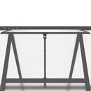 vidaXL antracitszürke alumínium melegház alapvázzal 169 x 169 x 195 cm