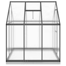 vidaXL antracitszürke alumínium melegház alapvázzal 169 x 169 x 202 cm