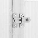 vidaXL ezüstszínű alumínium melegház alapvázzal 224 x 169 x 195 cm