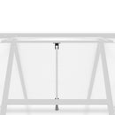 vidaXL ezüstszínű alumínium melegház alapvázzal 224 x 169 x 195 cm