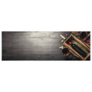 vidaXL mosható boros üveg mintás bársony konyhai szőnyeg 60x180 cm