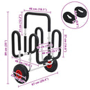 vidaXL alumínium SUP kocsi 2 szörfdeszkának 90 kg