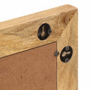 vidaXL 2 részes tömör nyers mangófa fürdőszobai bútorszett