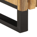 vidaXL 2 részes tömör nyers mangófa fürdőszobai bútorszett