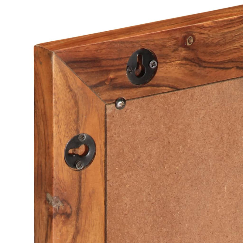 vidaXL 2 részes tömör akácfa fürdőszobai bútorszett