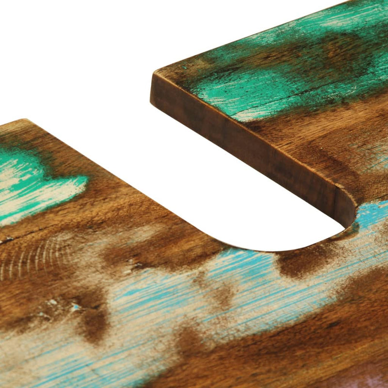 vidaXL 5 részes tömör akácfa fürdőszobai bútorgarnitúra