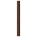 vidaXL barna tölgy 5 szintes cipőszekrény tükörrel 63 x 17 x 169,5 cm