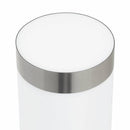 vidaXL Kültéri Fali Lámpa 2 pcs Ezüst 12 x 8,5 x 27 cm