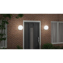 vidaXL Kültéri Fali Lámpa 2 pcs Ezüst 29 x 25 x 33 cm