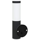 vidaXL Kültéri Fali Lámpa 2 pcs Fekete 15 x 7,5 x 33 cm