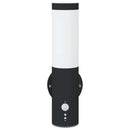 vidaXL Kültéri Fali Lámpa 2 pcs Fekete 15 x 7,5 x 33 cm