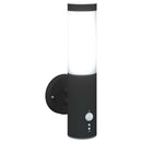 vidaXL Kültéri Fali Lámpa 2 pcs Fekete 15 x 7,5 x 33 cm