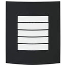 vidaXL Kültéri Fali Lámpa 2 pcs Fekete 23.5 x 9 x 26 cm
