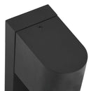vidaXL Kültéri Fali Lámpa 2 pcs Fekete 12 x 7 x 15 cm