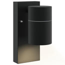 vidaXL Kültéri Fali Lámpa 2 pcs Fekete 6,5 x 10,5 x 16 cm