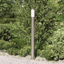 vidaXL rozsdamentes acél oszloplámpa 110 cm IP44