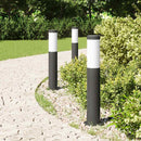 vidaXL 3 db kültéri lámpa 50 cm rozsdamentes acél IP44
