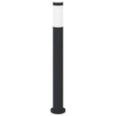 vidaXL 80 cm rozsdamentes acél oszloplámpa IP44